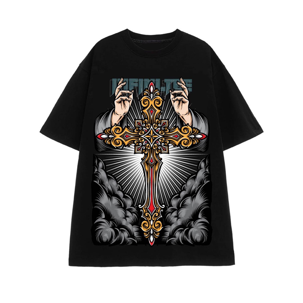 Áo thun INFINITEE Fni0081, Thun 100% Cotton - form rộng Unisex.