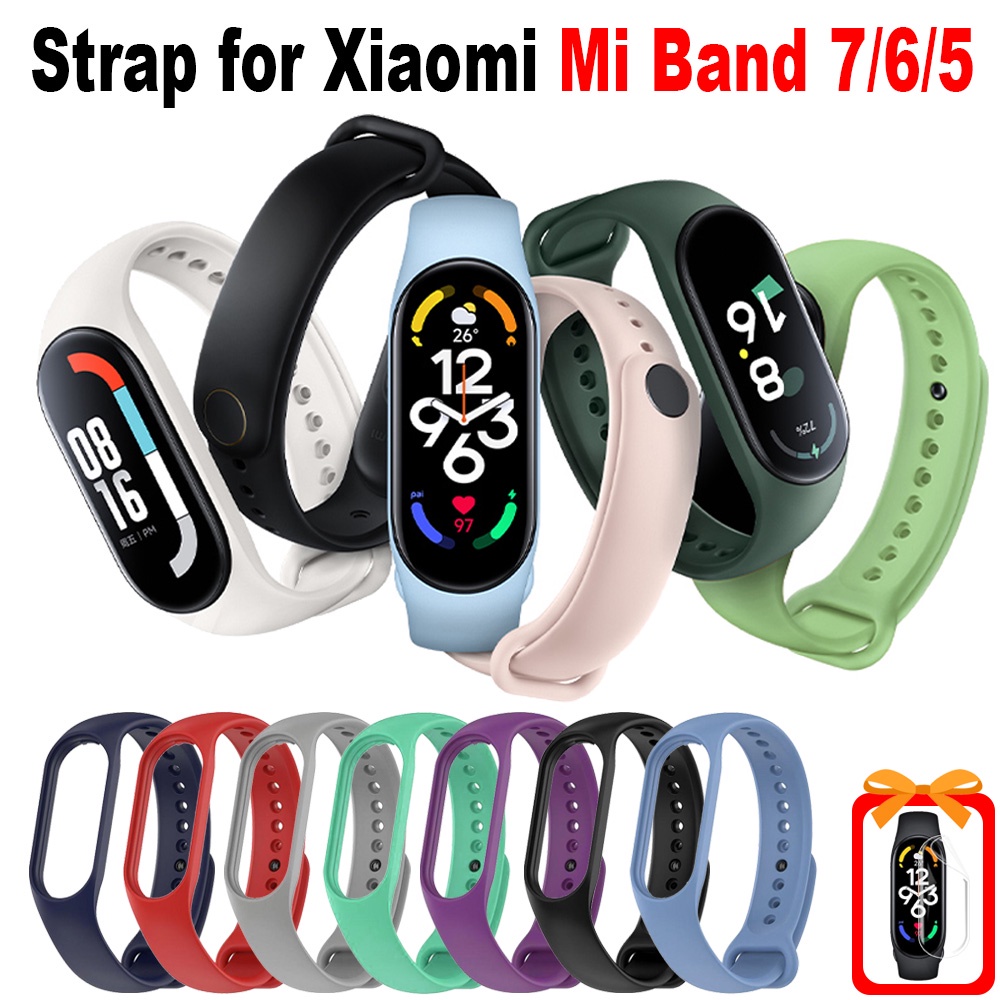Dây Đeo Silicone Cho Đồng Hồ Thông Minh Xiaomi Mi Band