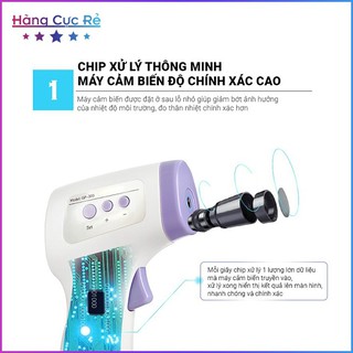 [BH 2năm] Nhiệt kế hồng Ngoại không tiếp xúcUSA HoMedics TIE-240, Nhiệt kế điện tử microlife, máy đo nhiệt độ thân nhiệt