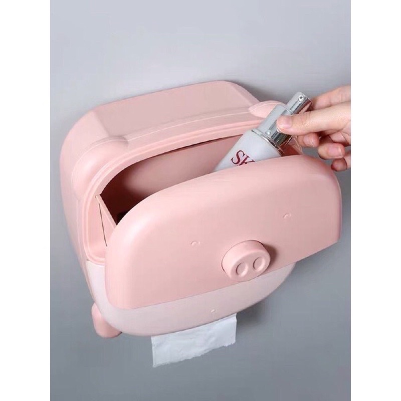 Hộp đựng giấy treo tường dễ thương