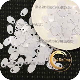 30g Kim Sa Màu Trắng Sữa Đính Kết Trang Phục Thời Trang