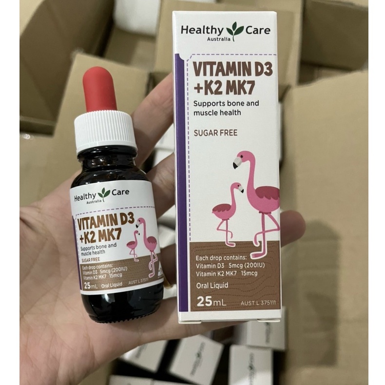 Các thương hiệu Vitamin D3 K2 MK7 hàng đầu