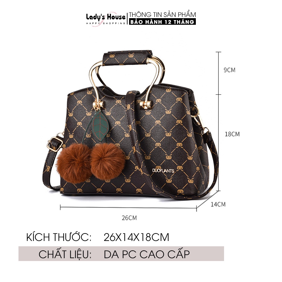 Túi xách nữ công sở thời trang trung niên cao cấp LH67