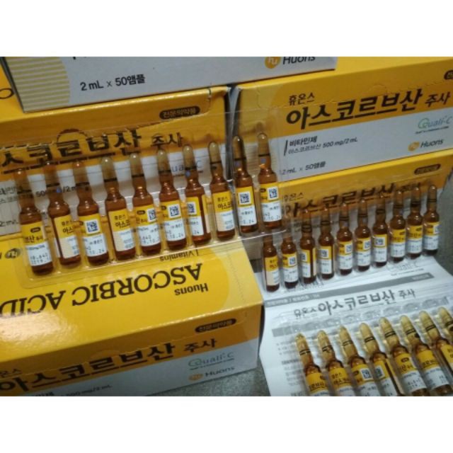 Serum Vitamin C Huons Hàn Quốc dạng ống ( hộp 50 ống )