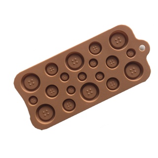 Khuôn Silicone Tạo Hình Nút Áo Làm Bánh Kẹo,chocolate