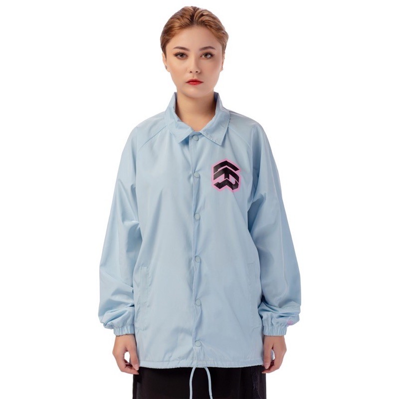 5theway big logo coach jacket sales