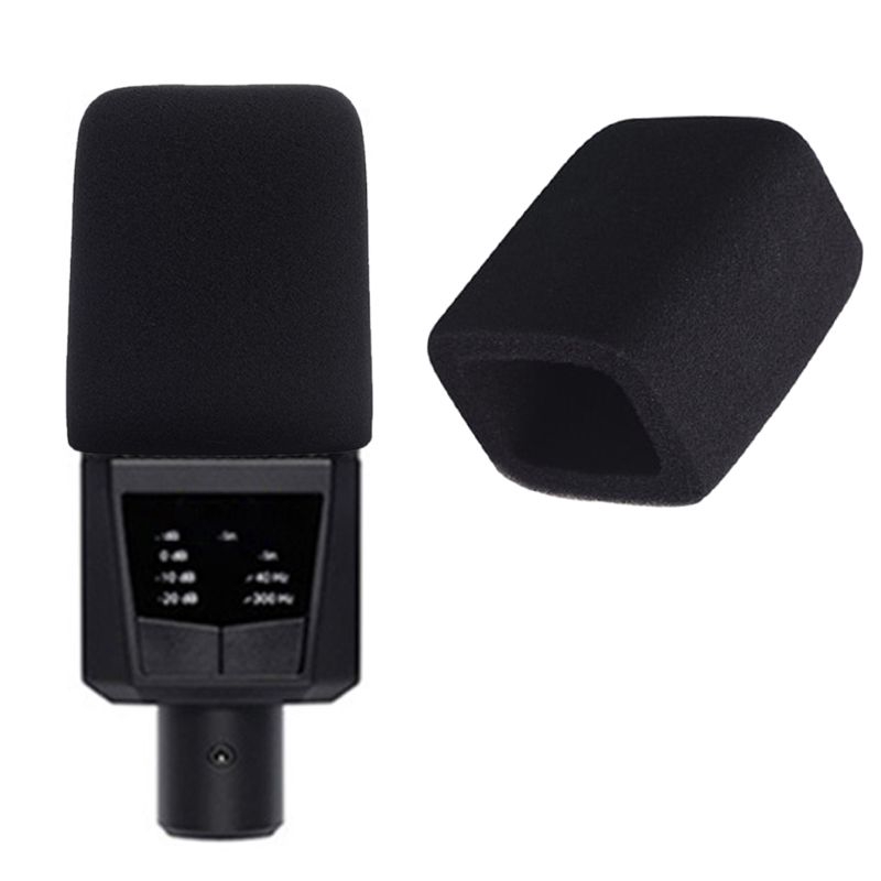 2 Chiếc Micro Xốp Che Kính Chắn Gió Mic Nắp Cho Lewitt LCT 240 249 449 450
