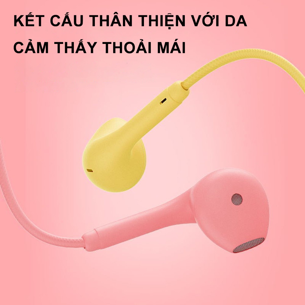 Ảnh Tai nghe nhét tai EVEBOT có dây giắc cắm 3.5mm âm thanh hifi màu tùy chọn cho máy tính xách tay máy tính bảng điện thoại 2