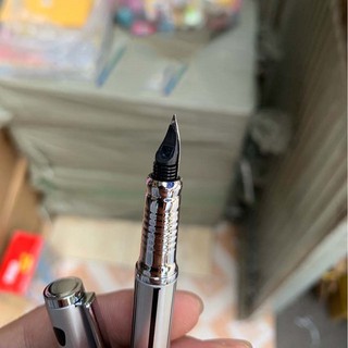 [Tặng 1 ngòi] Bút máy luyện viết chữ đẹp Thầy Ánh B75 -nét thanh đậm,vỏ nhôm, nhẹ, nét chữ đẹp- Caliminmax-vietmay,buđẹp