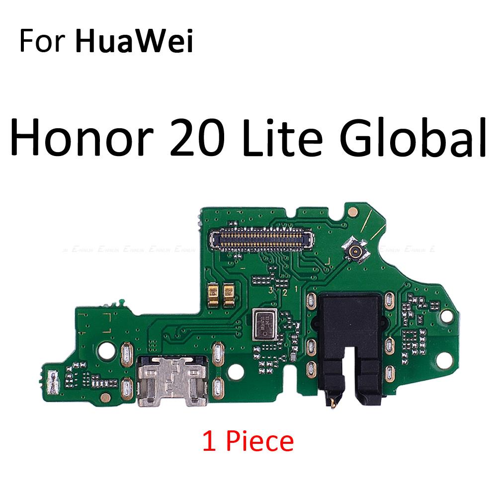 Đế sạc nguồn Cổng sạc USB Bảng cắm có Mic Cáp mềm cho HuaWei Honor View 20 20S 20E 10 10i 9 8 8C 8X Pro Lite Thay thế các bộ phận