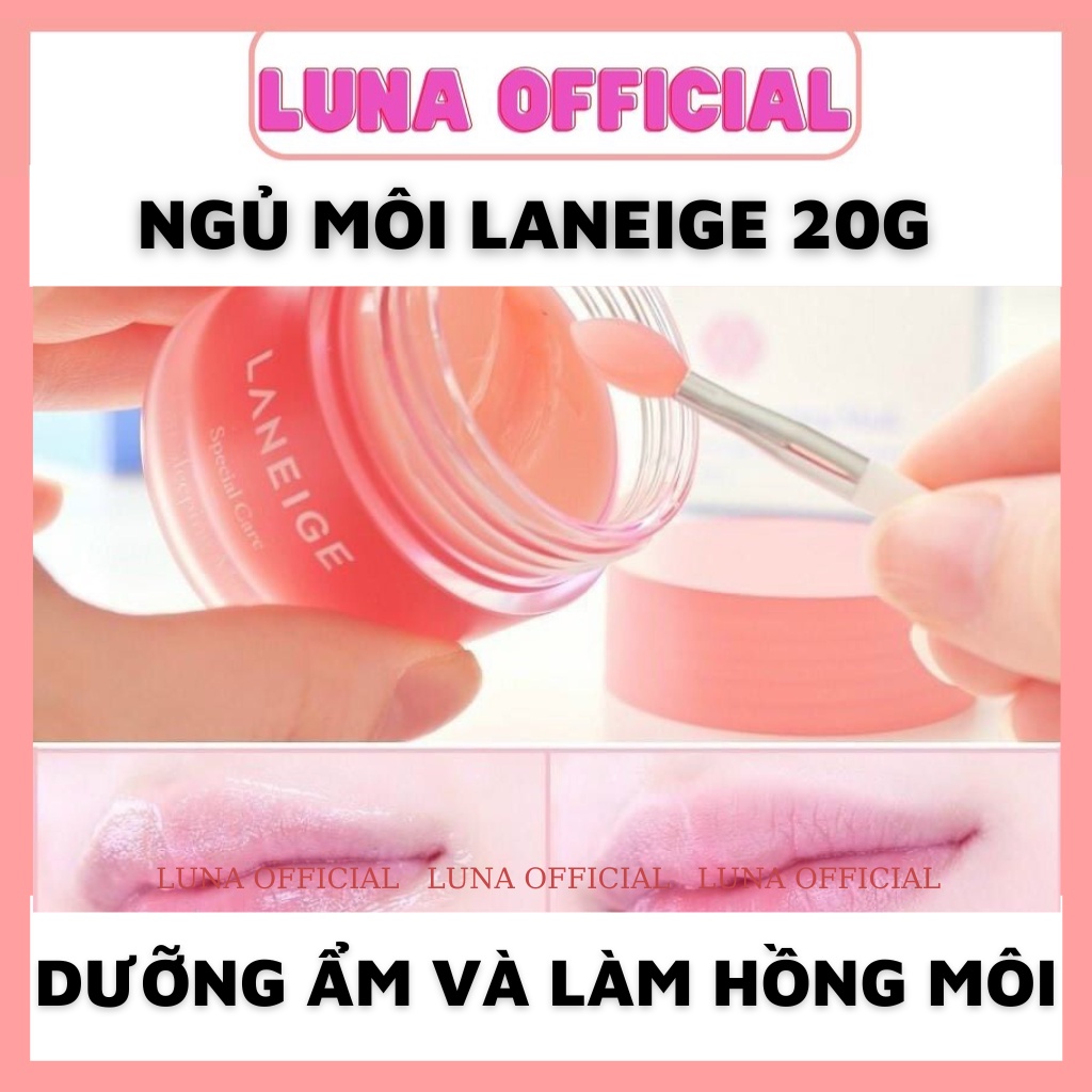 Mặt nạ ngủ cho môi Laneige 20g Lip Sleeping Mask, Mặt nạ ngủ môi Laneige Berry