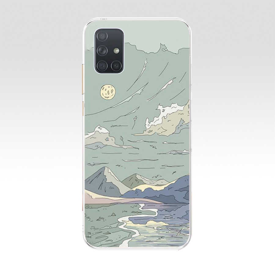 Ốp Điện Thoại TPU Dẻo In Họa Tiết Độc Đáo Thời Trang Cho Samsung Galaxy a71 A80 a5 2015 a5 2016
