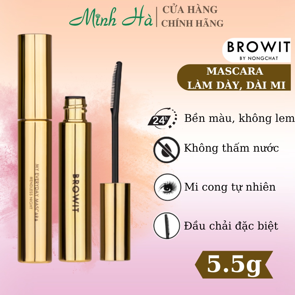 Mascara Browit By Nongchat My Everyday Mascara 5.5g Shopee Việt Nam