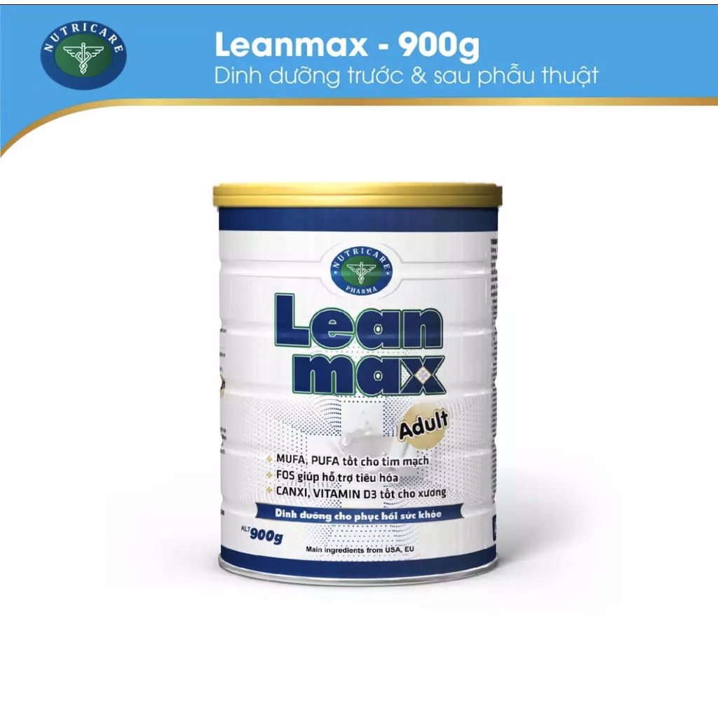 Sữa Leanmax Adult - Cho người trước và sau phẫu thuật | Shopee Việt Nam