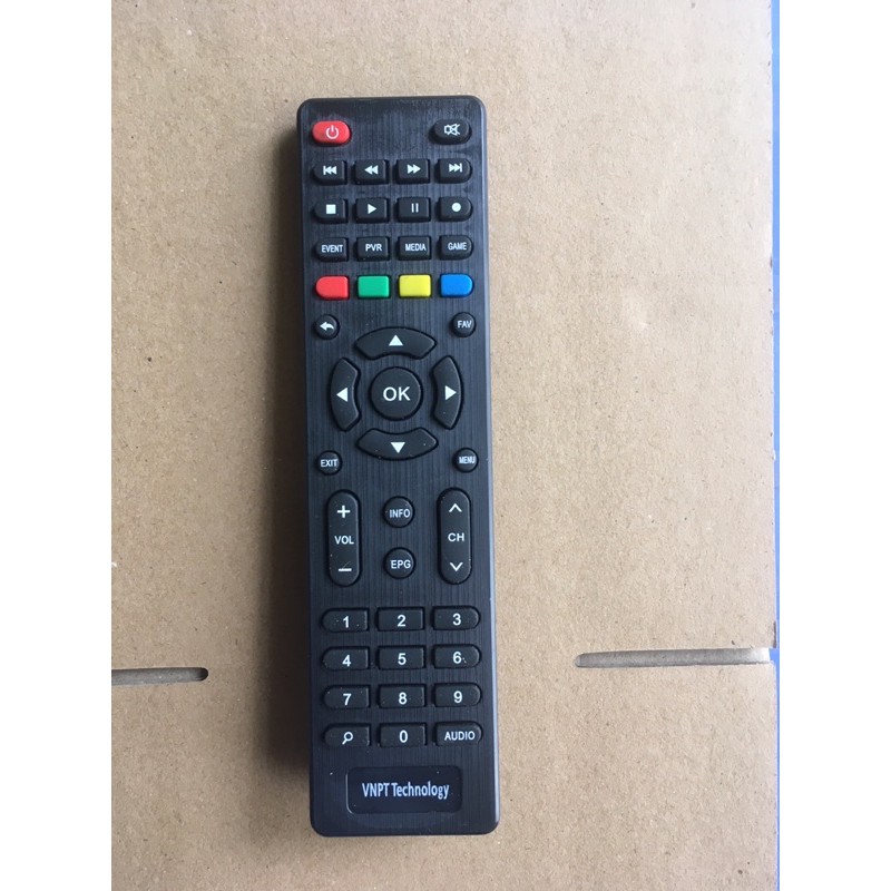 ĐIỀU KHIỂN ĐẦU THU VNPT TECHNOLOGY-tặng kèm pin (không tương thích với đầu mytv ,smartbox của Vnpt )