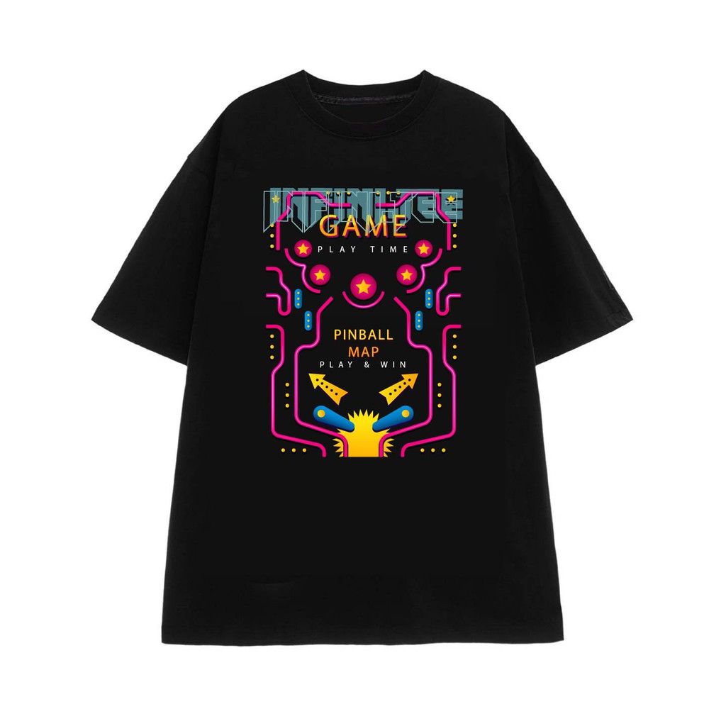 Áo thun INFINITEE Fni0185, Thun 100% Cotton - form rộng Unisex.