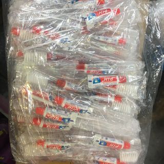 Túi 100 bài chải kèm kem đánh răng khách sạn, nhà nghỉ