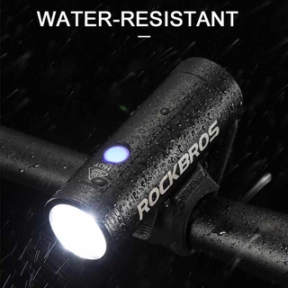 ROCKBROS Rainproof Bike Light Bicycle Front Light USB Charging 400LM 800LM Cycling HeadLight LED Flashlight Bike Accessories