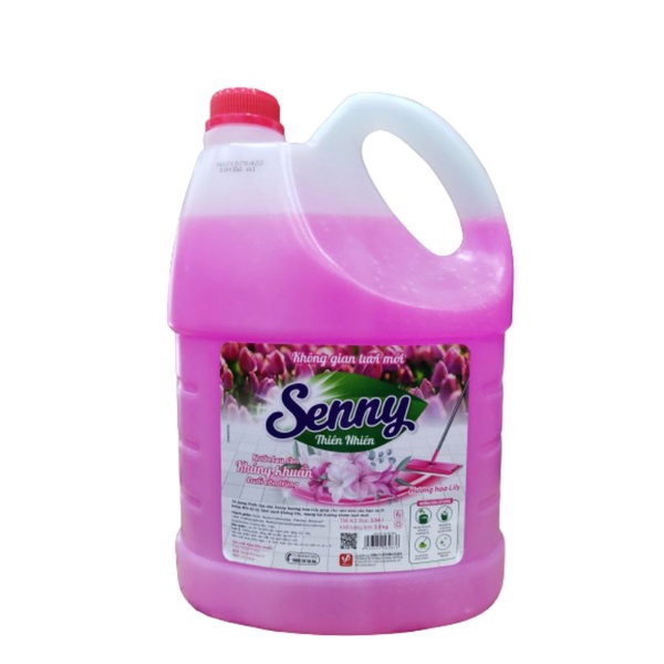 Ảnh Nước lau sàn Senny hương hoa ly 3.8kg (hồng) 1
