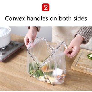 Giá đỡ treo túi rác bằng thép không gỉ tiện dụng cho nhà bếp