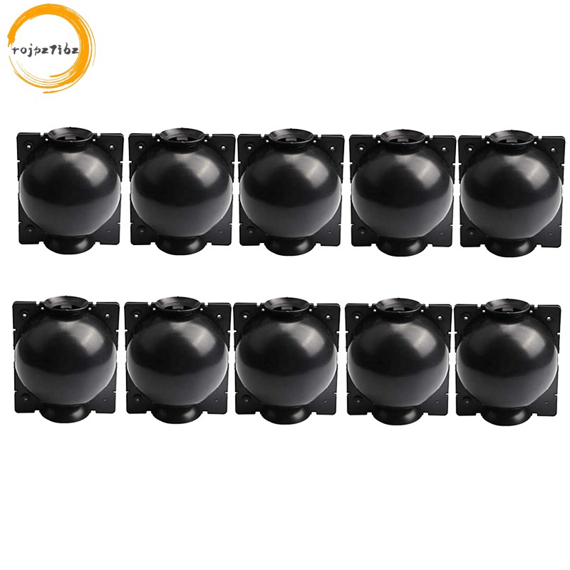 Hộp rễ cây Thiết bị ghép bóng nhân giống áp suất cao Vườn ghép rễ cây Bộ điều khiển S, Đen x 10
