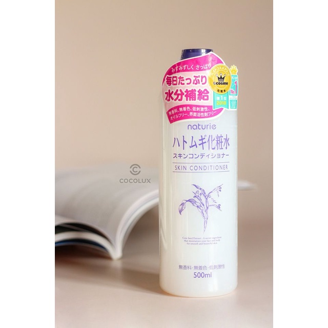 Nước hoa hồng Ý Dĩ Naturie Skin Conditioner Cocolux