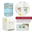 Cây nước nóng lạnh mini để bàn nhập khẩu FUJIHOME WD5510E, máy nước uống nóng lạnh 2 vòi tự động ngắt tiết kiệm điện