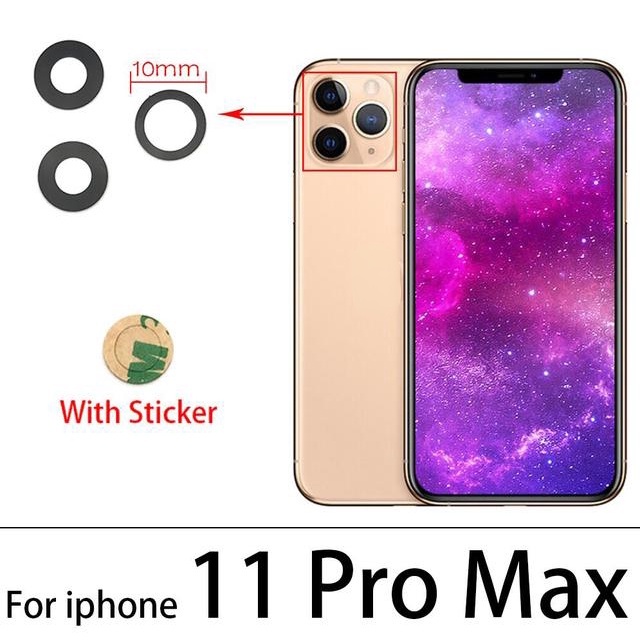 Kính camera sau Cho iPhone 6 6s 7 Plus 8 + X XS Max XR 11 Pro Max ...