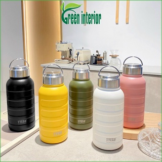 Bình Giữ Nhiệt Thép Không Gỉ inox 304 Green Furni, giữ nóng giữ lạnh