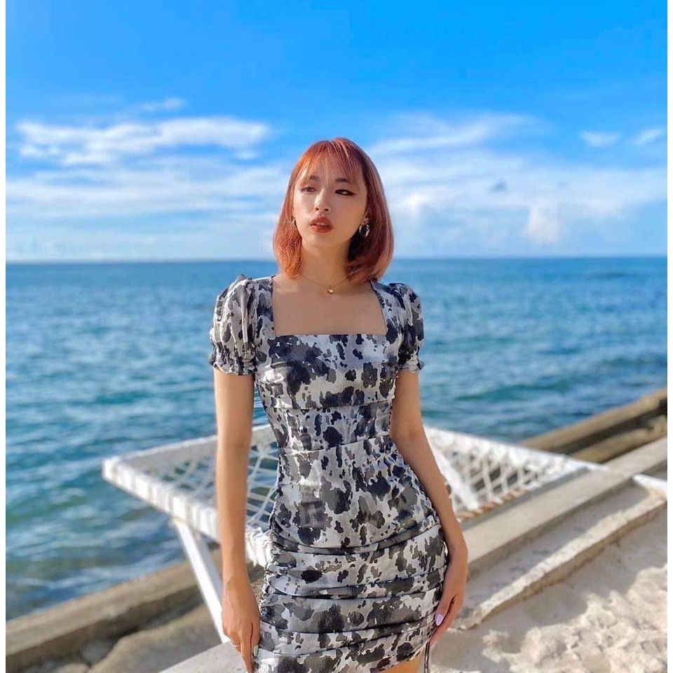 ĐẦM NỮ BODY ÔM CHUN RÚT HAI BÊN SANG CHẢNH GIÁ RẺ - TRUELOVE DRESS
