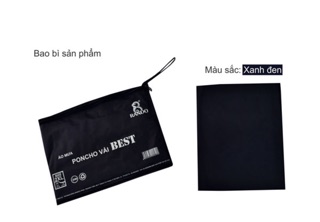 Áo Mưa Cánh Dơi Cao Cấp RANDO Chính Hãng Dày Dặn, Bền Bỉ Không Thấm Nước