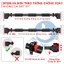Thanh Tập Xà Đơn Treo Tường Gắn Cửa Cao Cấp Có Chốt Chống Xoay Tùy Chỉnh Từ 72 - 140cm Phù Hợp Tập Thể Thao Tại Nhà 361