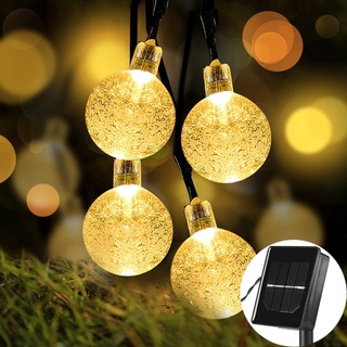 12M / 100 LED Năng Lượng Mặt Trời Dây Đèn Cổ Tích Chế Độ Vòng Hoa Chống Thấm Nước Sân Vườn Ngoài Trời Tiệc Giáng Sinh Đèn Trang Trí Đám Cưới