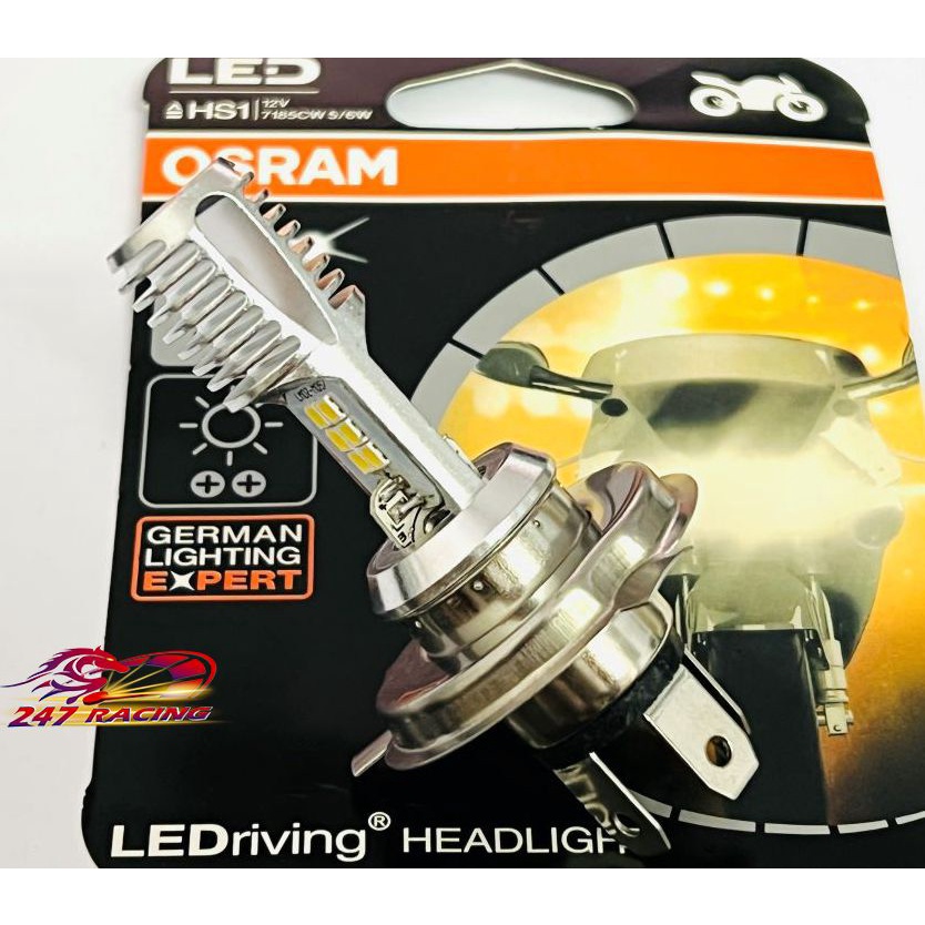 Đèn Pha Led OSRAM Chân H4 với 6 Tim Led Dành Cho Mọi Loại Xe Máy (chân H4)