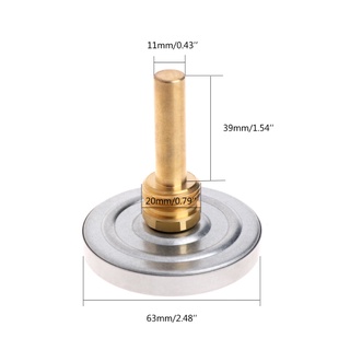 JOJO Phạm vi tròn nhẹ 0-120°Loại mặt số C Analog 63mm