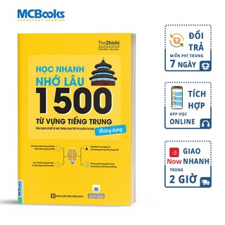 Sách - Combo Học Nhanh Nhớ Lâu 1500 Từ Vựng Tiếng Trung Thông Dụng Và Học Nhanh Nhớ Lâu Ngữ Pháp Tiếng Trung Thông Dụng