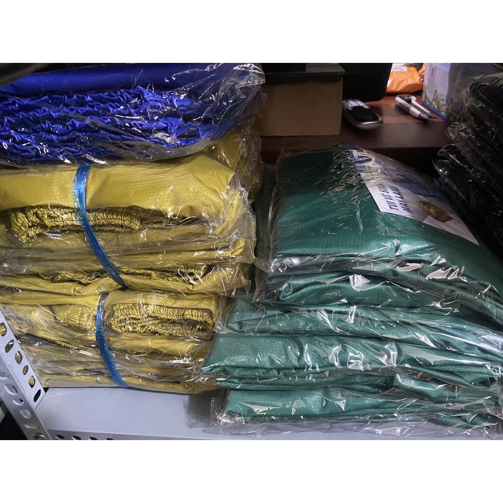 Túi vệ sinh máy lạnh treo tường loại vải dù chống thấm tổ ong cao cấp hai màu 1.8 đuôi 2.5