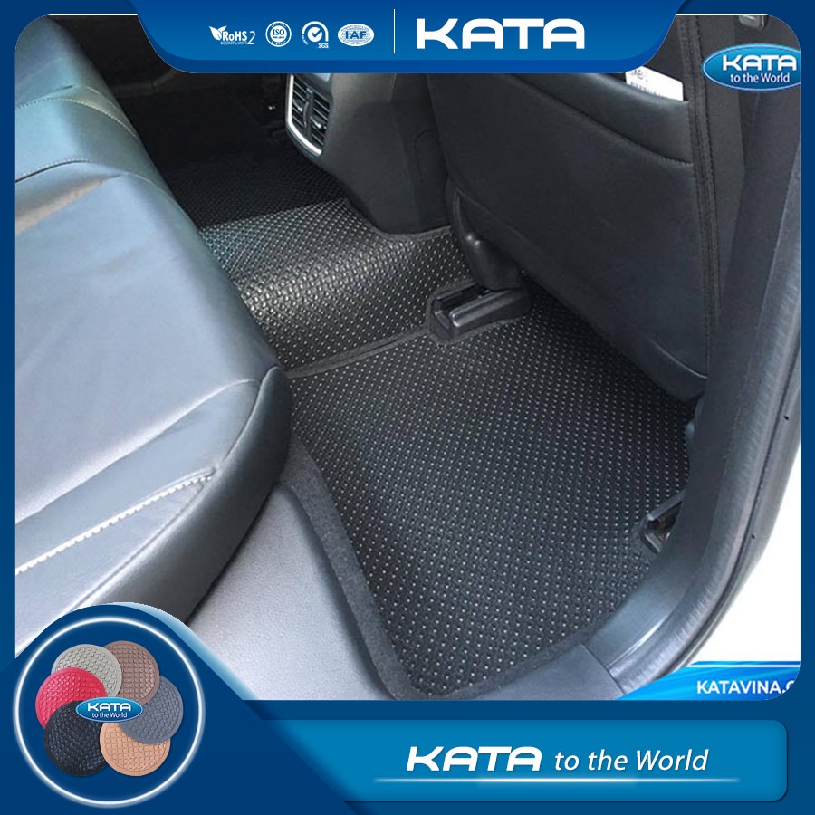 Thảm lót ô tô KATA cho xe Honda Civic (2016- 2021) - Khít với sàn, Chống thấm, Không mùi, Không ẩm mốc