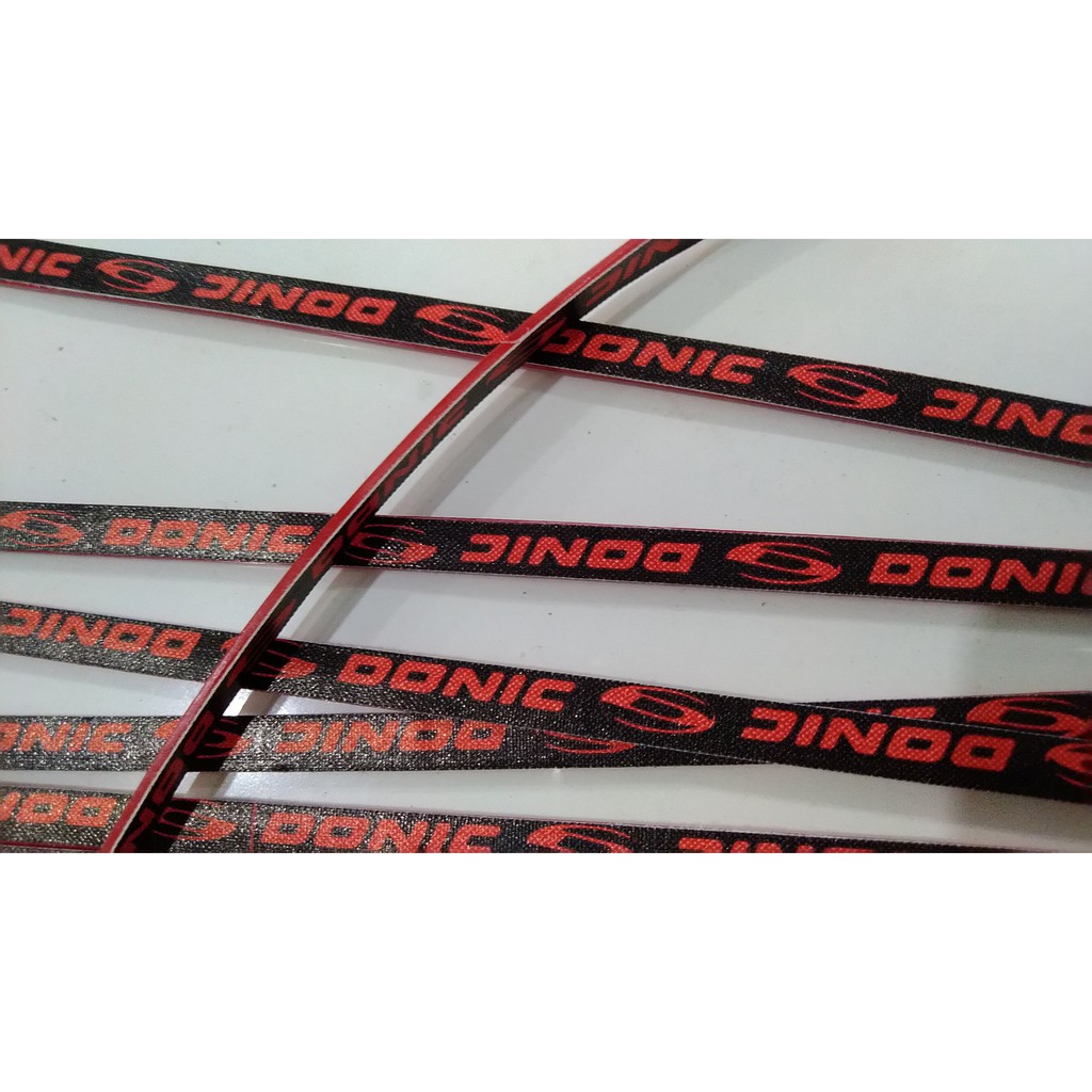 [Xỉ, lẻ, CTV] Viền vợt bóng bàn nhựa dẻo  [viền chống va đập] DONIC 6mm [01 chiếc] Mua 02 Tặng 01 tấm bảo vệ stiga