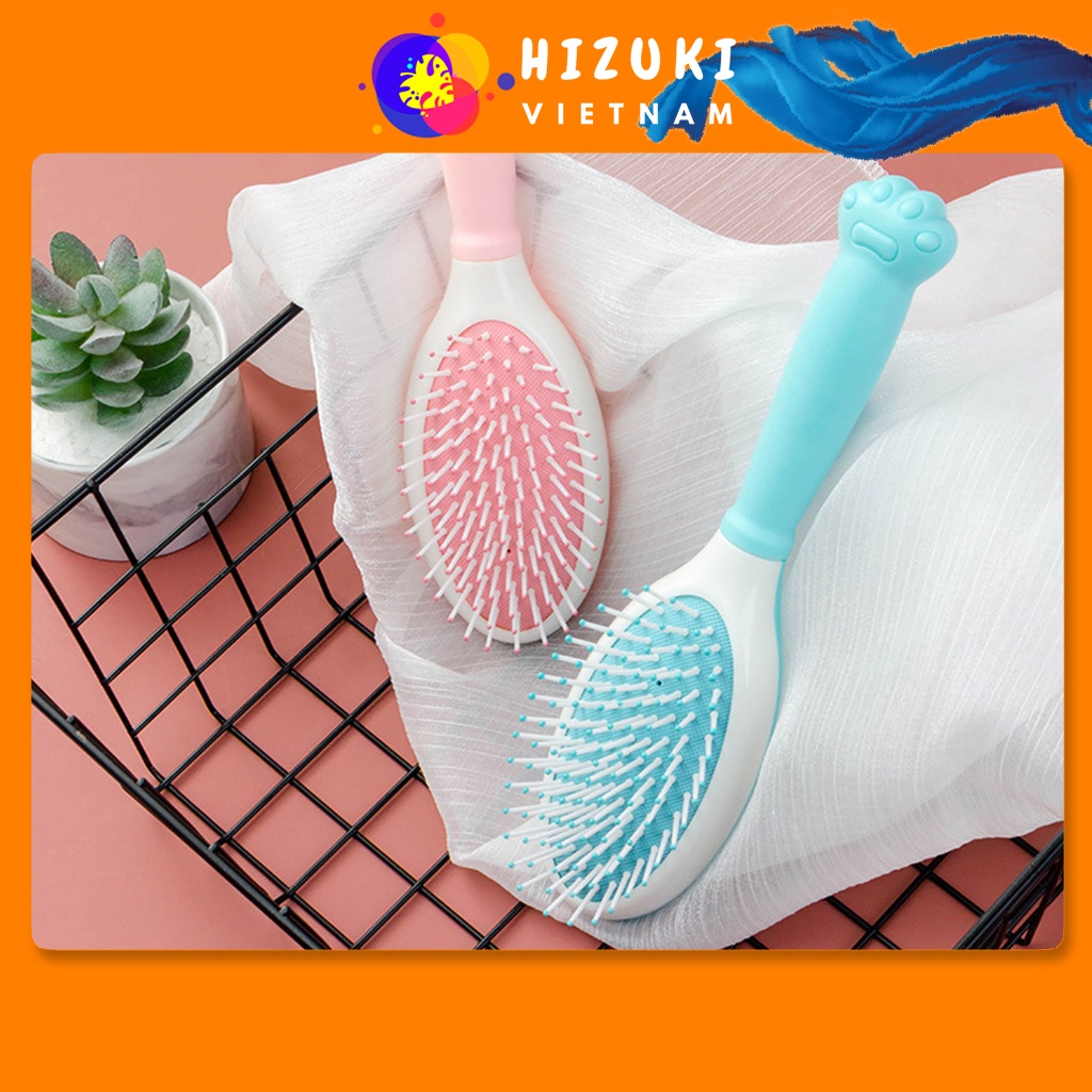 Lược Gỡ Rối Tóc Chuyên Dụng Hình Bầu Dục Giúp Gỡ Rối Và Massage Đầu