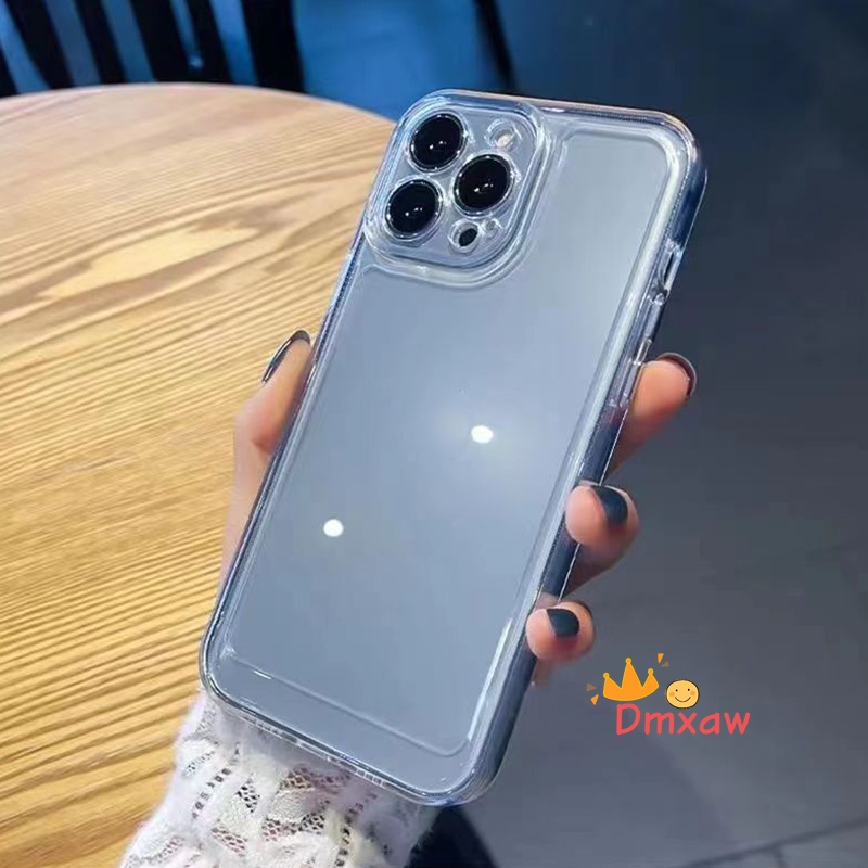 Ốp Điện Thoại Mềm Trong Suốt Chống Sốc Cho Samsung Galaxy M33 M53 F23 M23 A13 A23 A33 A12 A22 A72 A73 A03 Core A02 M02 A02S A52 A52S