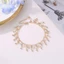 JVSUB Chân Dây Chuyền Trang Sức Quà Tặng Hợp Kim Thời Trang Lãng Mạn Mặt Dây Tua Rua Cho Nữ