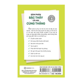 SÁCH - Đàm phán bậc thầy, cả hai cùng thắng