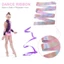 DELMER Dance Ribbon Rainbow Stick Dụng cụ tập luyện trẻ em Thiết bị tập thể dục Đồ chơi trẻ em Ballet Streamer