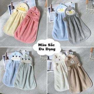Khăn Lau Tay Treo Tường Royal Towel Họa Tiết Hoạt Hình, Thấm Hút Tốt