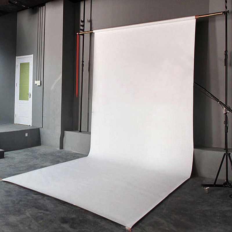 10x10ft Trắng Liền Mạch Studio Chụp Ảnh Nền Vải Không Dệt Hình Ảnh Cho Chuyên Nghiệp
