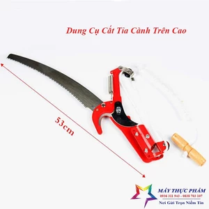 Kéo cắt tỉa cành cây trên cao, kéo hái hoa quả