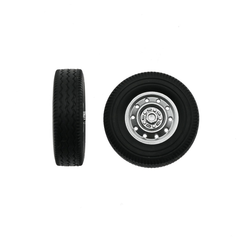 4 Bánh Xe Cao Su Lốp Lốp Lốp Cho WPL D12 Mini 1 / 16 RC Drift Xe Tải Phụ Kiện
