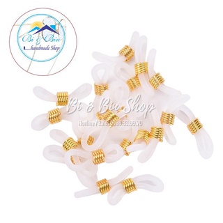 Sỉ 100 Cái Vòng Cao Su Dùng Làm Đầu Nối Dây Đeo Mắt Kính Thời Trang, Tiện Dụng