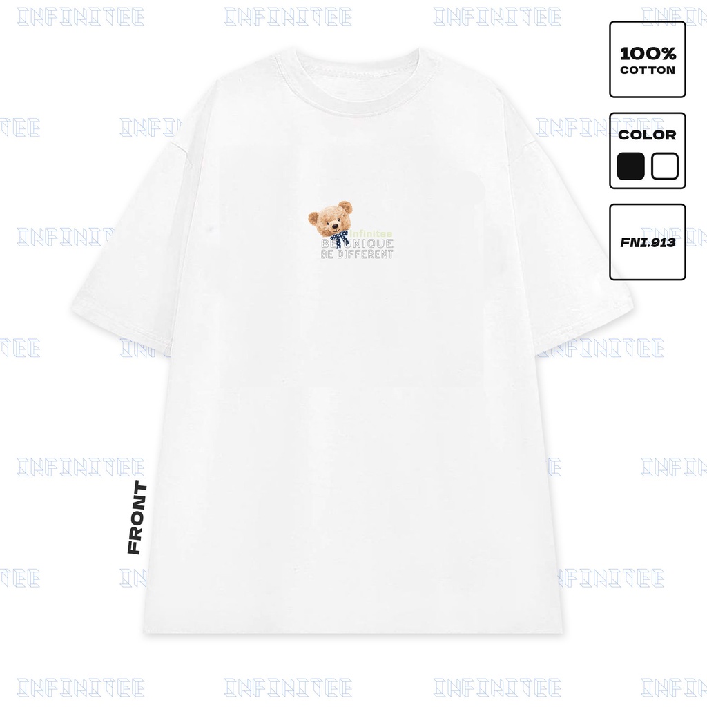 Áo thun INFINITEE Fni0913, Thun 100% Cotton - form rộng Unisex.